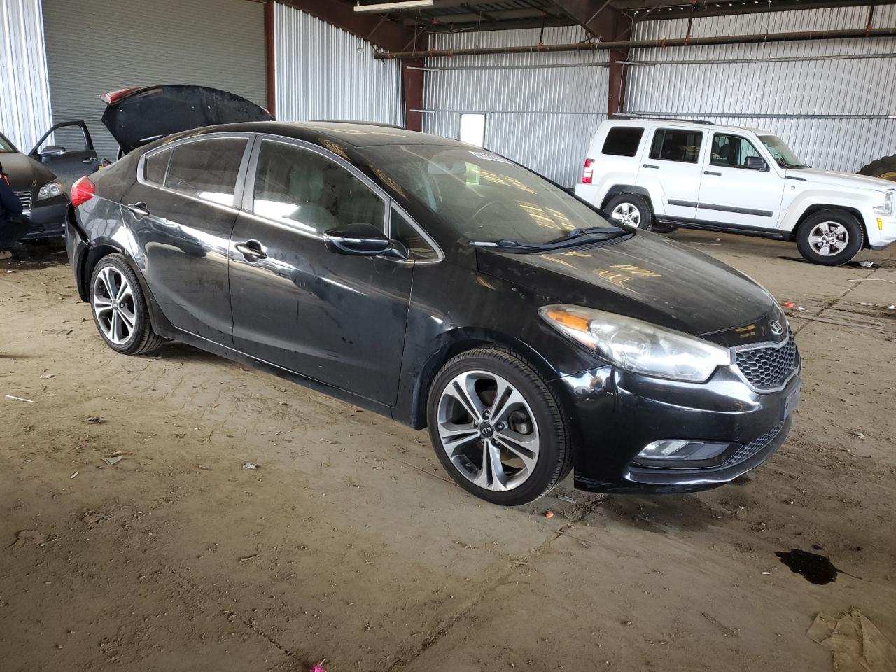 2016 KIA Forte VIN KNAFZ4A81G5575178 Copart auction photo, rear end damage thumbnail 4
