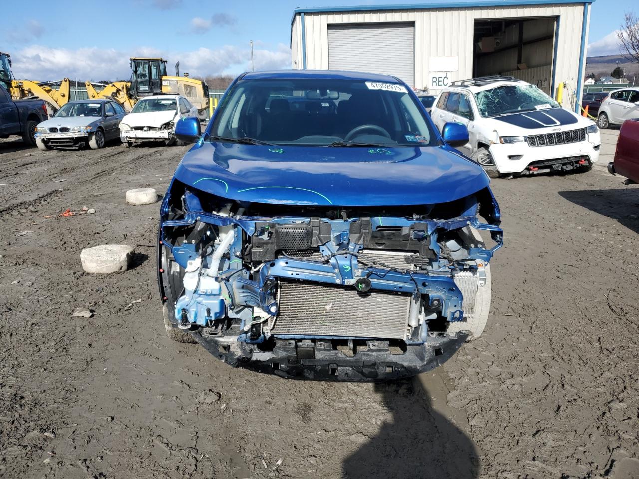 2020 Mitsubishi Outlander VIN JA4AP3AU5LU018908 Copart auction photo, front end damage thumbnail 5