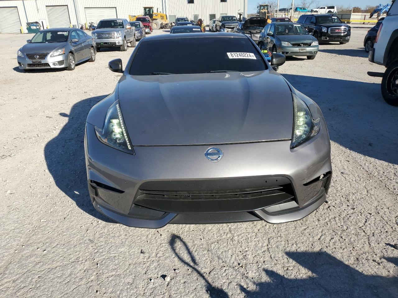 2010 Nissan 370Z VIN JN1AZ4EH5AM503293 Copart auction photo, front end / side damage thumbnail 5