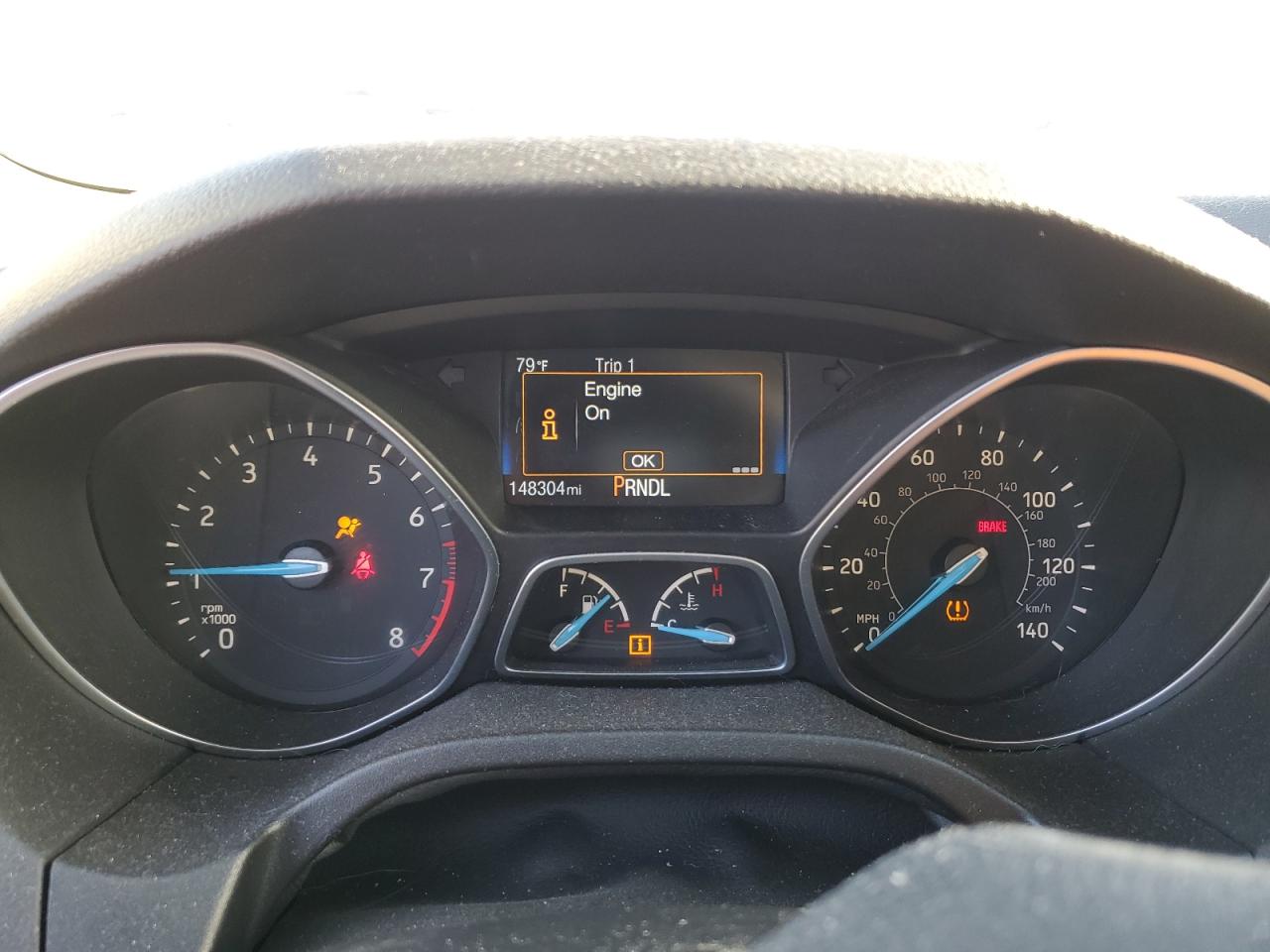 2017 Ford Focus VIN 1FADP3K29HL296648 Copart auction photo, front end damage thumbnail 9