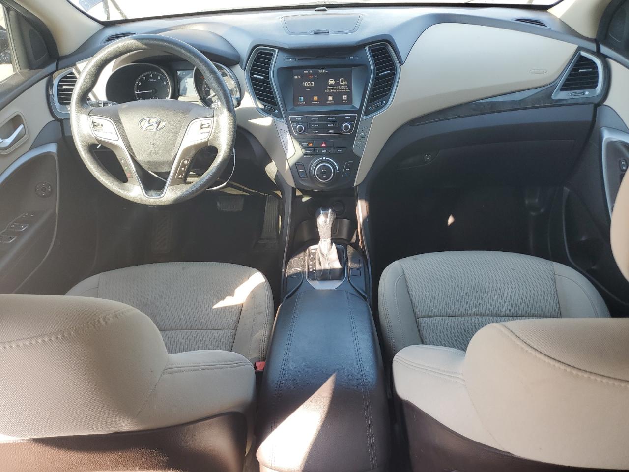 2017 Hyundai Santa Fe VIN 5XYZU3LB6HG481274 Copart auction photo, mechanical damage thumbnail 8