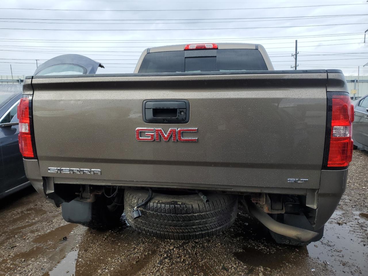 2015 GMC Sierra VIN 3GTU2VEC2FG248363 Copart auction photo, rear end damage thumbnail 6