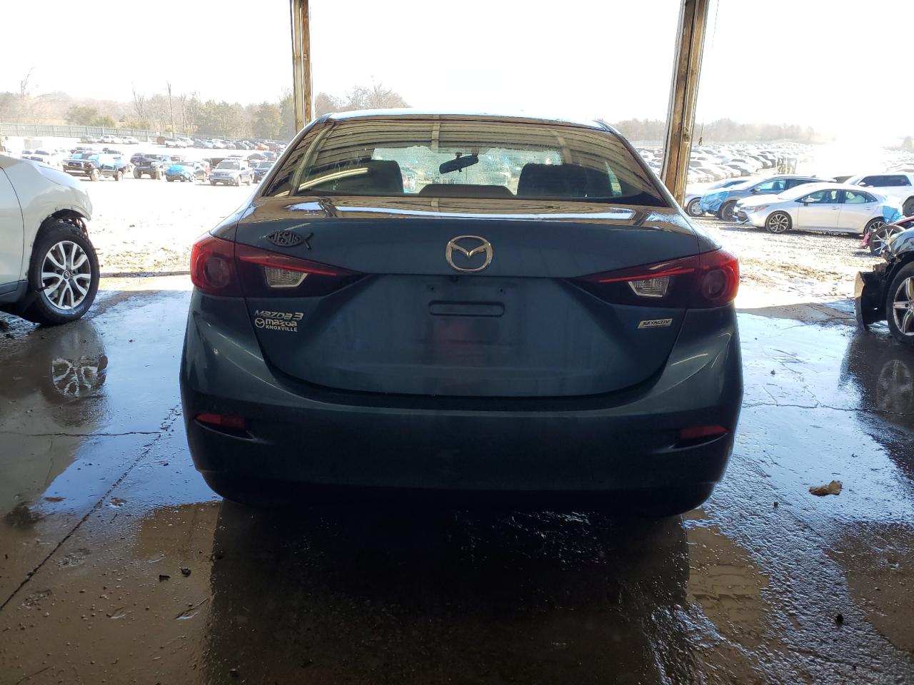 2017 Mazda 3 VIN 3MZBN1U77HM143802 Copart auction photo, front end / undercarriage damage thumbnail 6