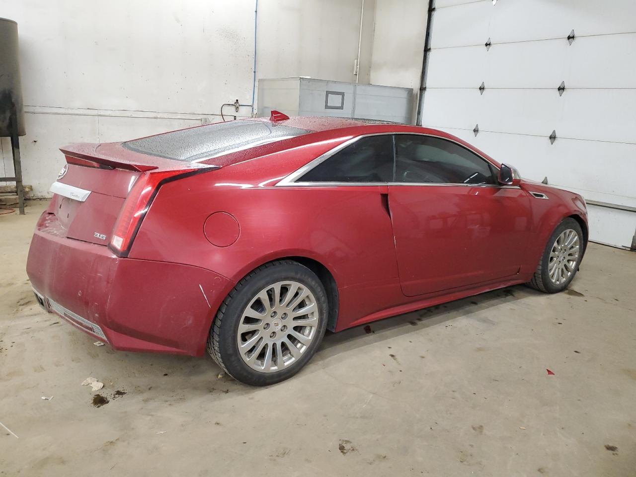 2012 Cadillac CTS VIN 1G6DL1E31C0156430 Copart auction photo, front end / undercarriage damage thumbnail 3