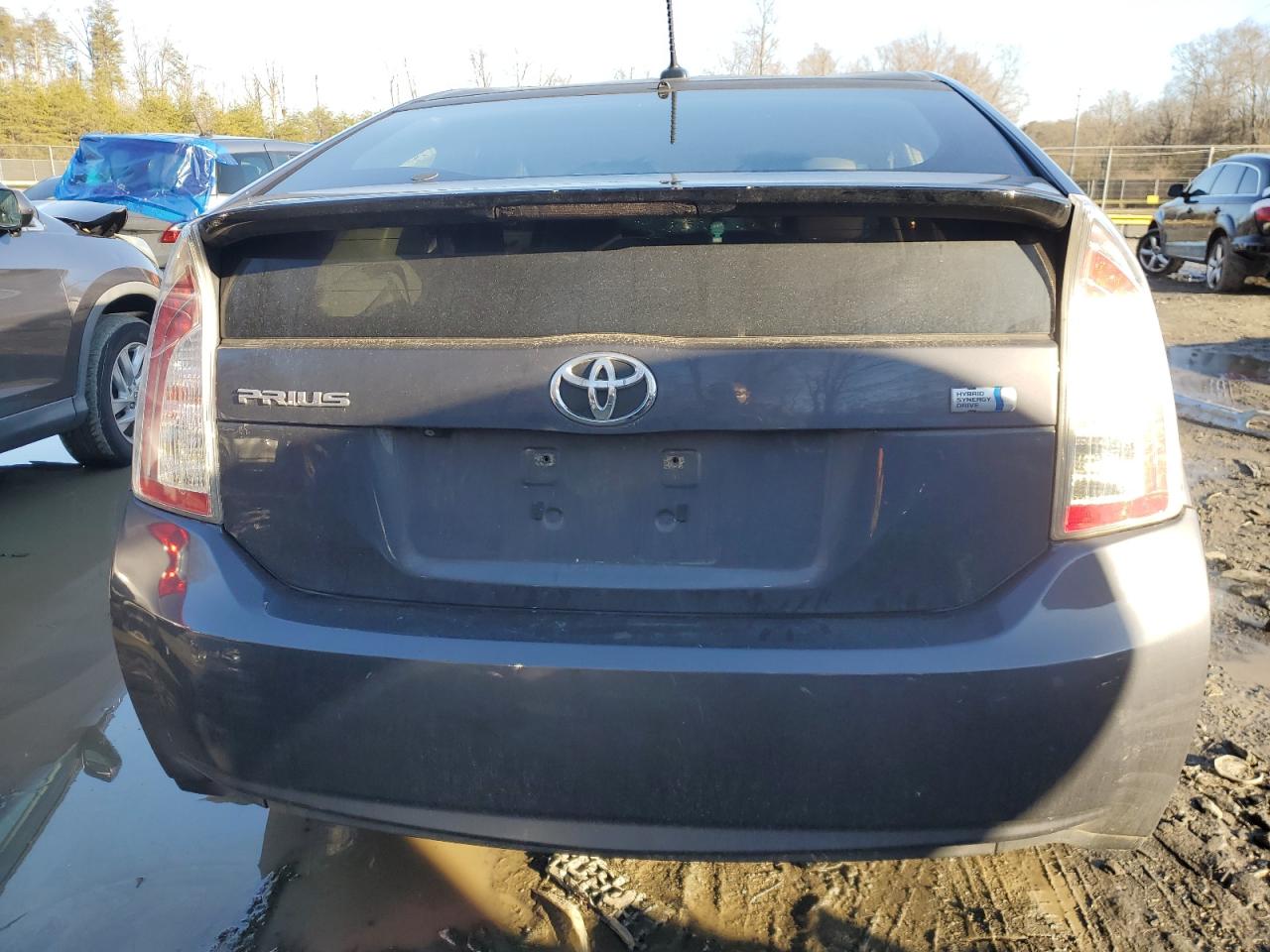 2012 Toyota Prius VIN JTDKN3DU3C1542233 Copart auction photo, all over damage thumbnail 6