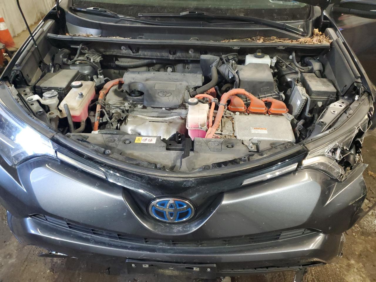 2018 Toyota RAV 4 VIN JTMRJREV7JD156317 Copart auction photo, front end / side damage thumbnail 13