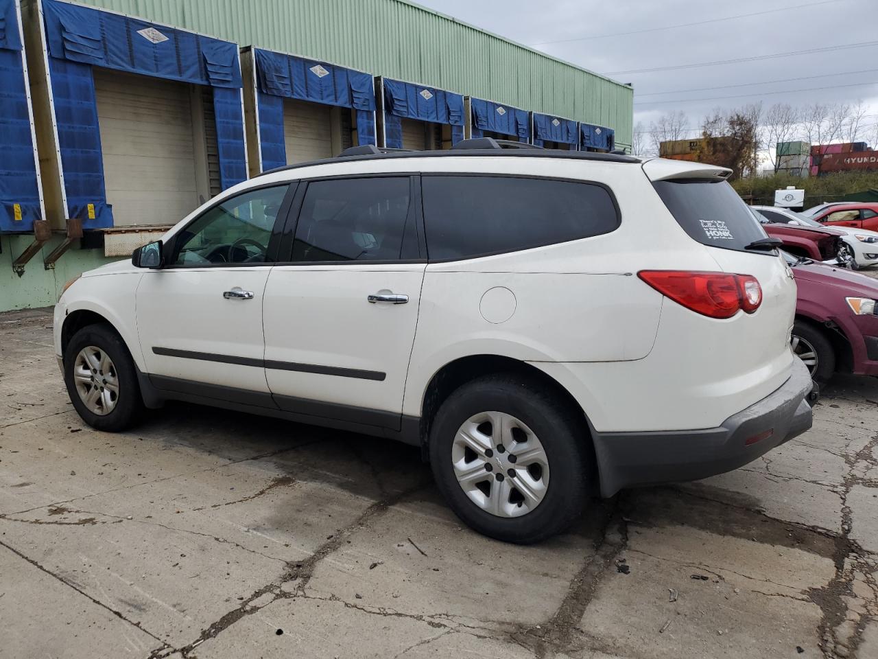 2012 Chevrolet Traverse VIN 1GNKRFED3CJ418796 Copart auction photo, minor dent/scratches damage thumbnail 2