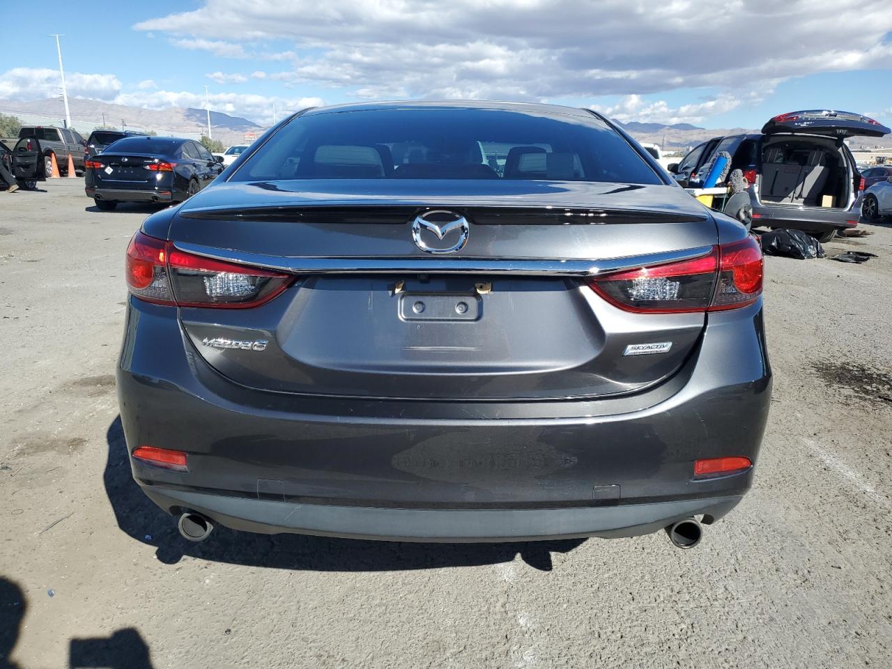2017 Mazda 6 VIN JM1GL1V56H1115613 Copart auction photo, front end damage thumbnail 6