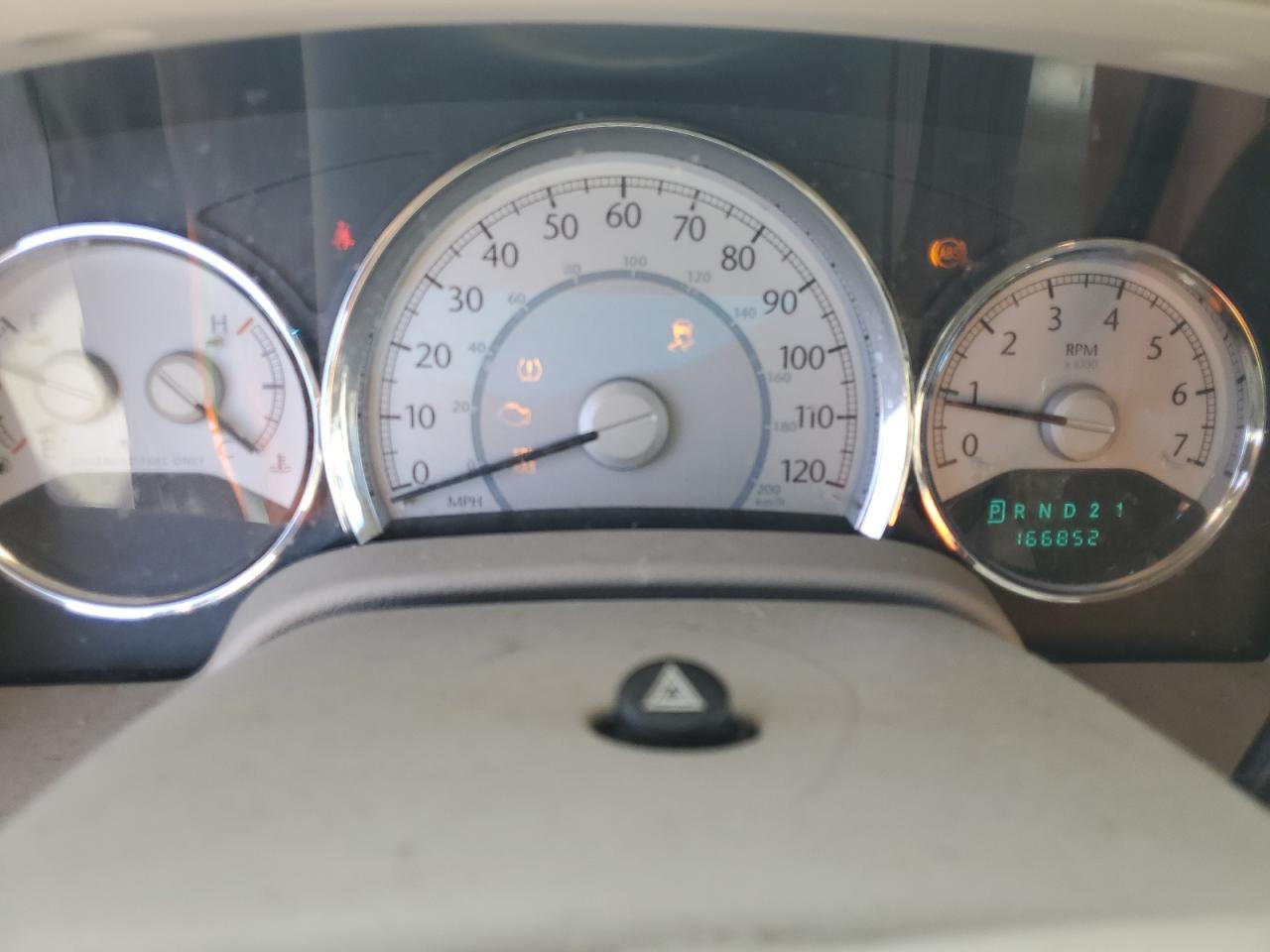 2008 Chrysler Aspen VIN 1A8HW58278F133733 Copart auction photo, front end / hail damage thumbnail 9