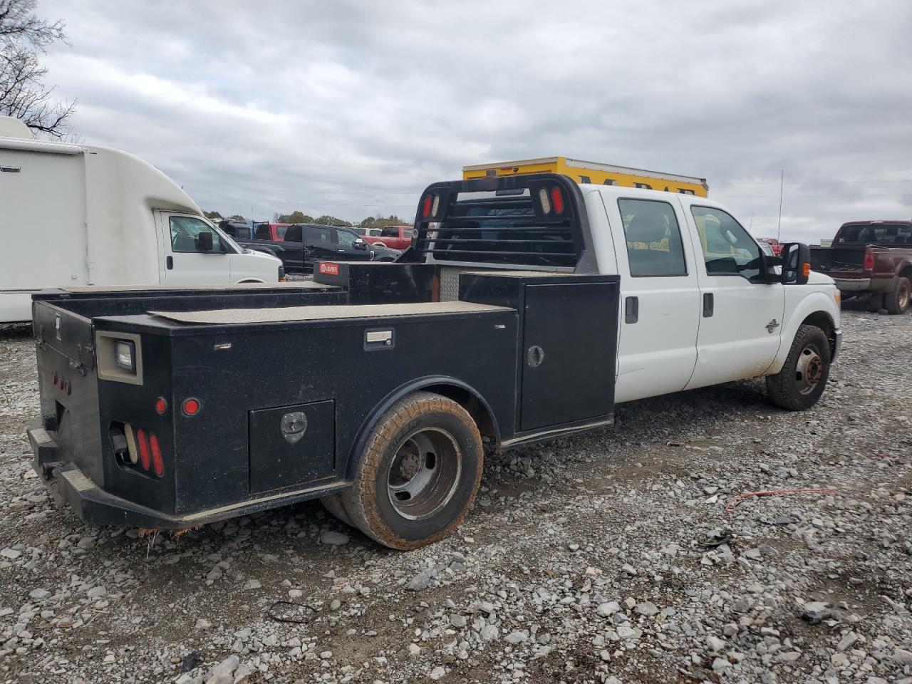 2015 Ford F350 VIN 1FD8W3GT6FEC27574 Copart auction photo, water/flood damage thumbnail 3