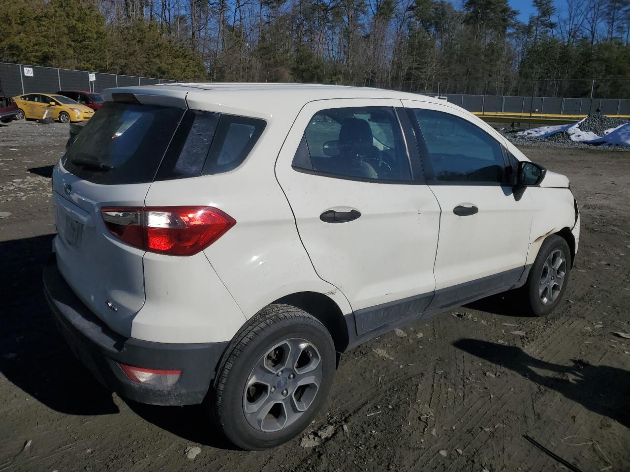 2018 Ford EcoSport VIN MAJ6P1SL3JC192863 Copart auction photo, front end / side damage thumbnail 3