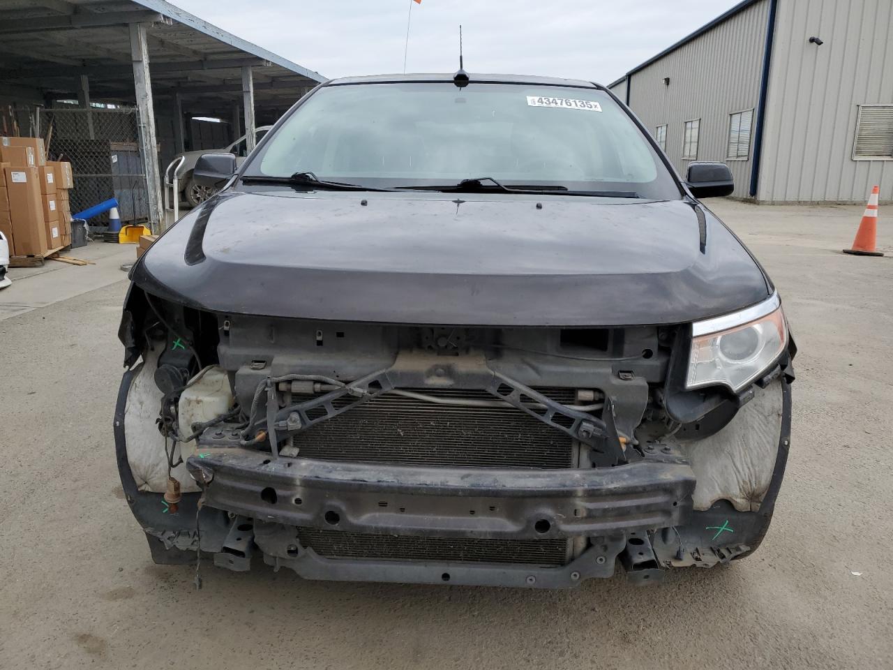 2014 Ford Edge VIN 2FMDK3JC9EBA37877 Copart auction photo, front end / side damage thumbnail 5