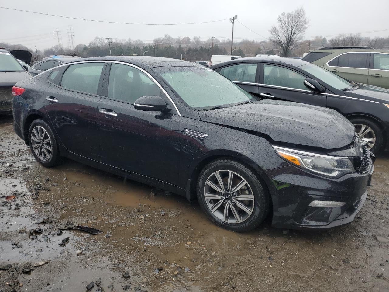 2019 KIA Optima VIN 5XXGT4L31KG329603 Copart auction photo, front end damage thumbnail 4
