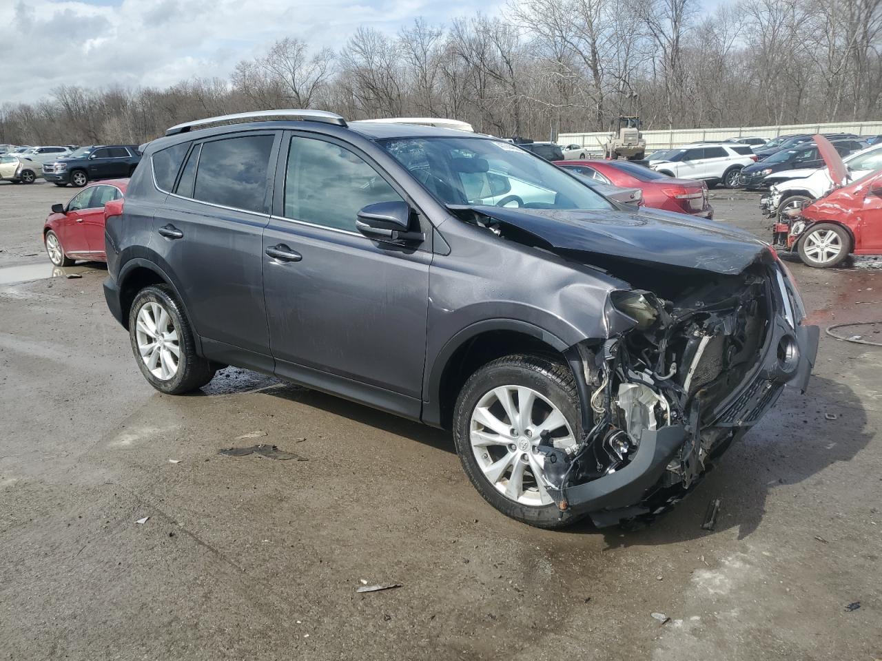2015 Toyota RAV 4 VIN 2T3DFREV1FW408522 Copart auction photo, front end damage thumbnail 4