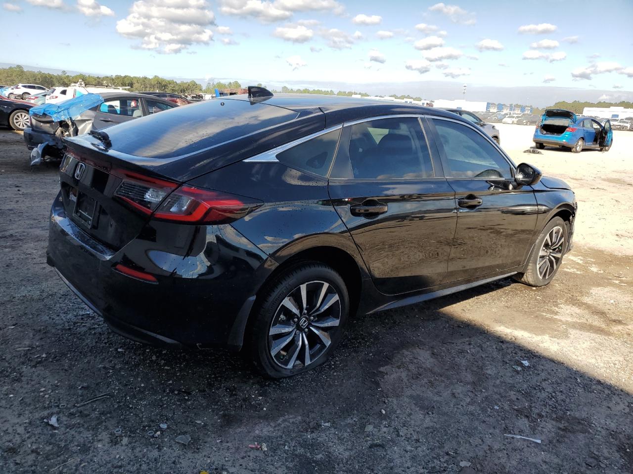 2024 Honda Civic VIN 19XFL1H78RE008831 Copart auction photo, all over damage thumbnail 3
