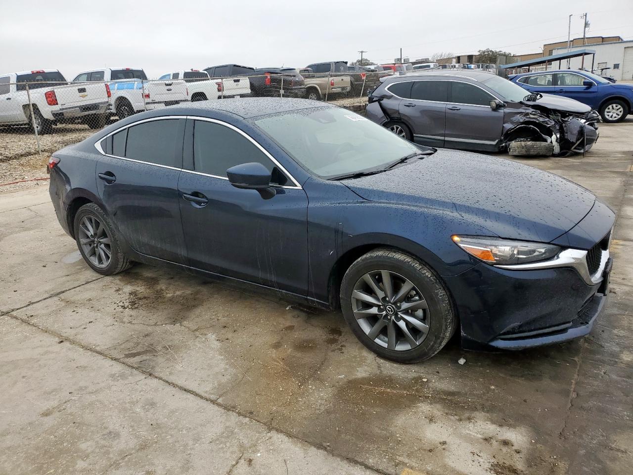 2021 Mazda 6 VIN JM1GL1UM6M1619582 Copart auction photo, front end / rear end damage thumbnail 4