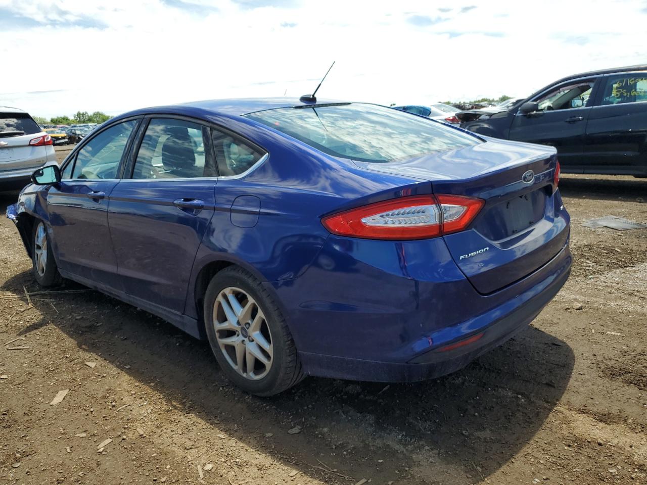 2014 Ford Fusion VIN 1FA6P0H78E5357840 Copart auction photo, front end damage thumbnail 2