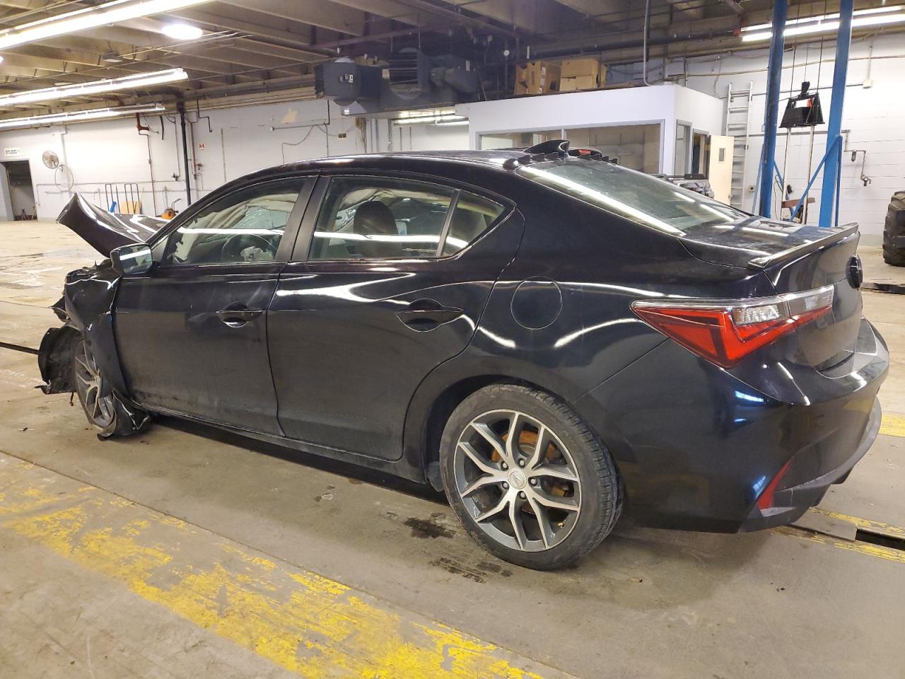 2021 Acura ILX VIN 19UDE2F71MA010086 Copart auction photo, front end / top/roof damage thumbnail 2