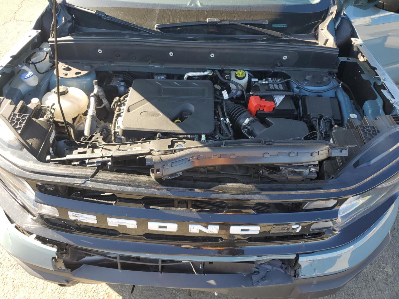 2021 Ford Bronco VIN 3FMCR9C64MRA46228 Copart auction photo, front end damage thumbnail 12