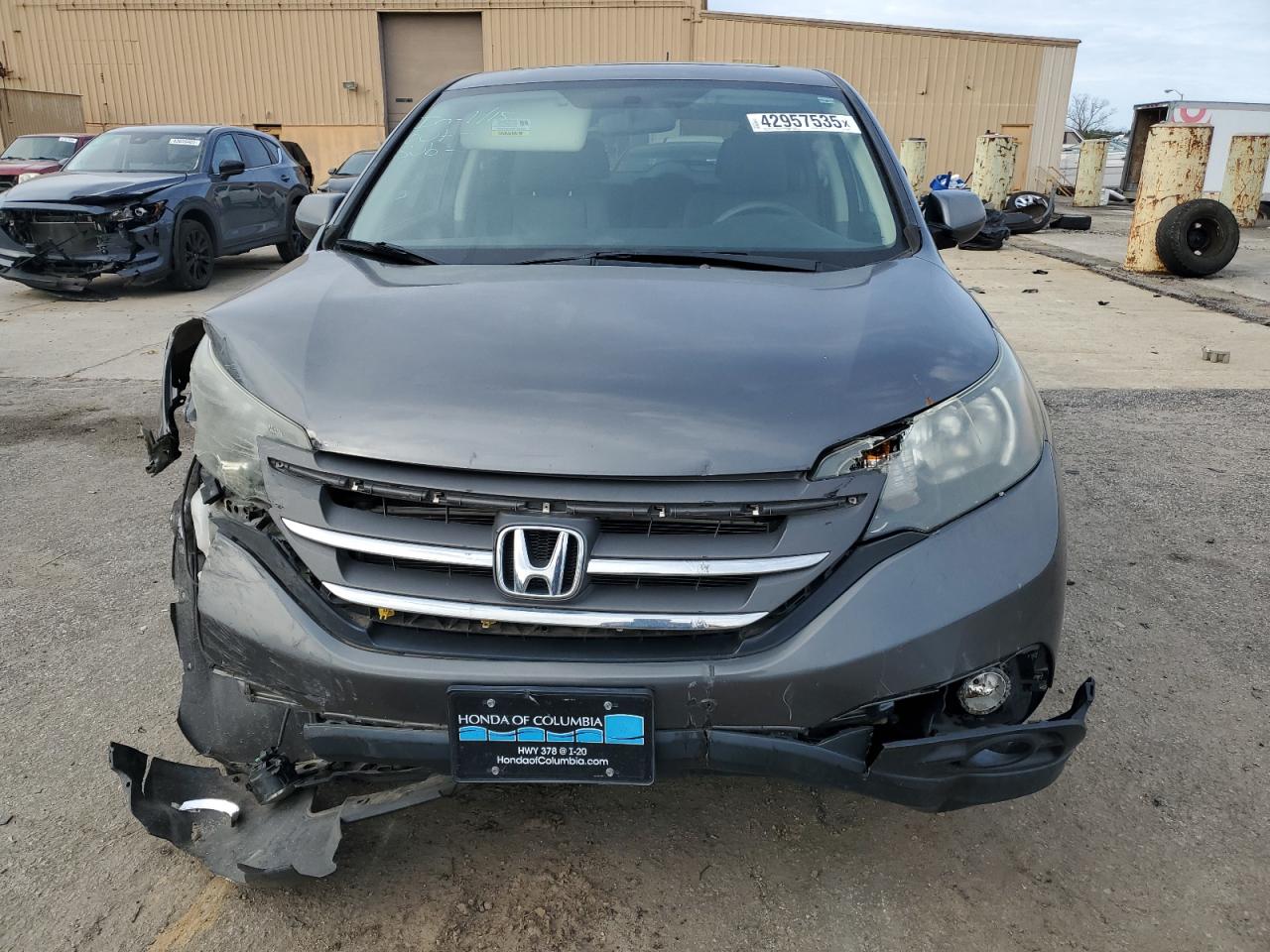 2013 Honda CR-V VIN 2HKRM4H54DH641549 Copart auction photo, front end damage thumbnail 5