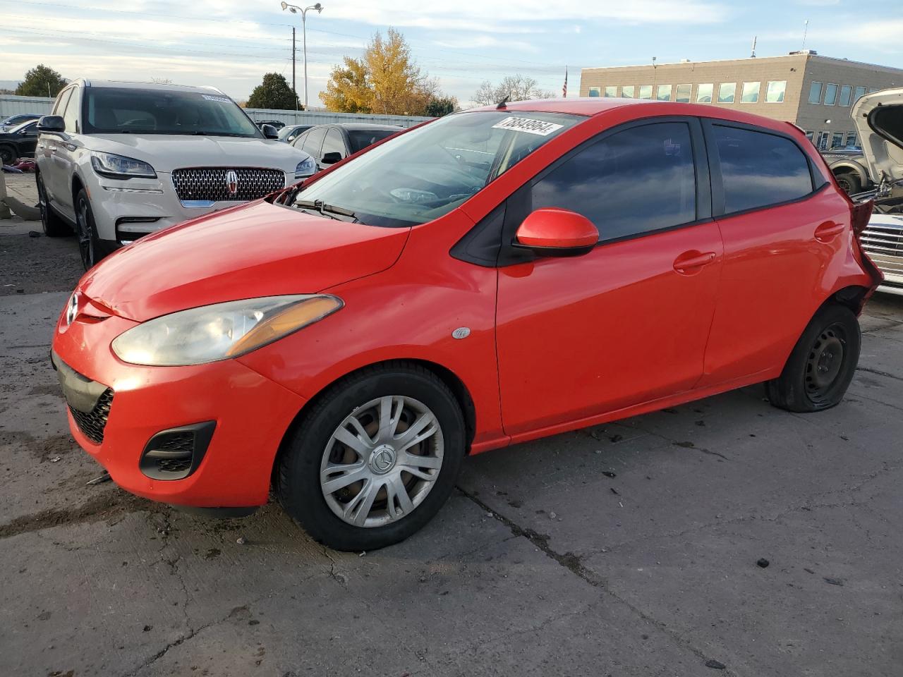2012 Mazda 2 VIN JM1DE1KY6C0144118