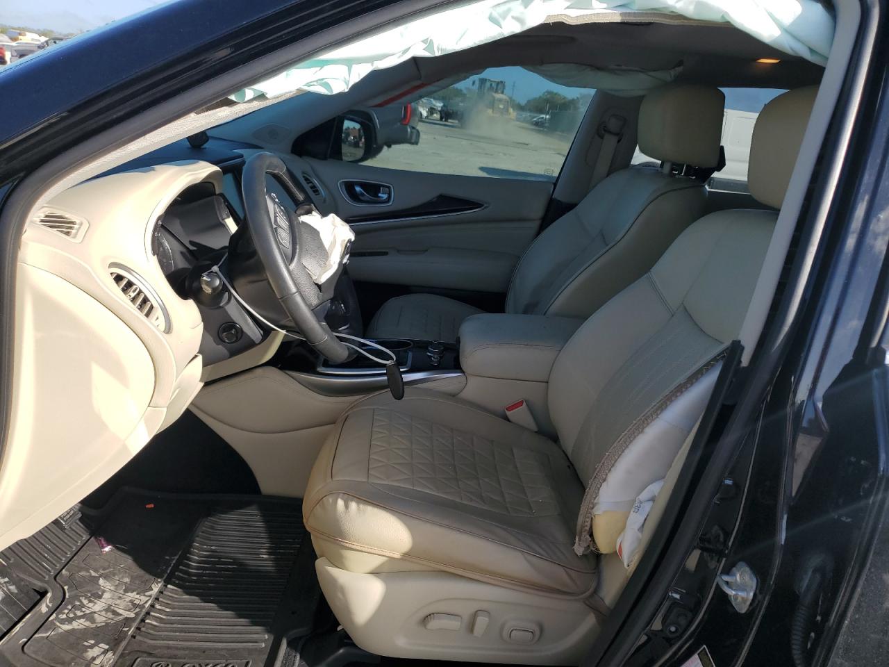 2018 Infiniti QX60 VIN 5N1DL0MM0JC504646 Copart auction photo, front end / side damage thumbnail 7
