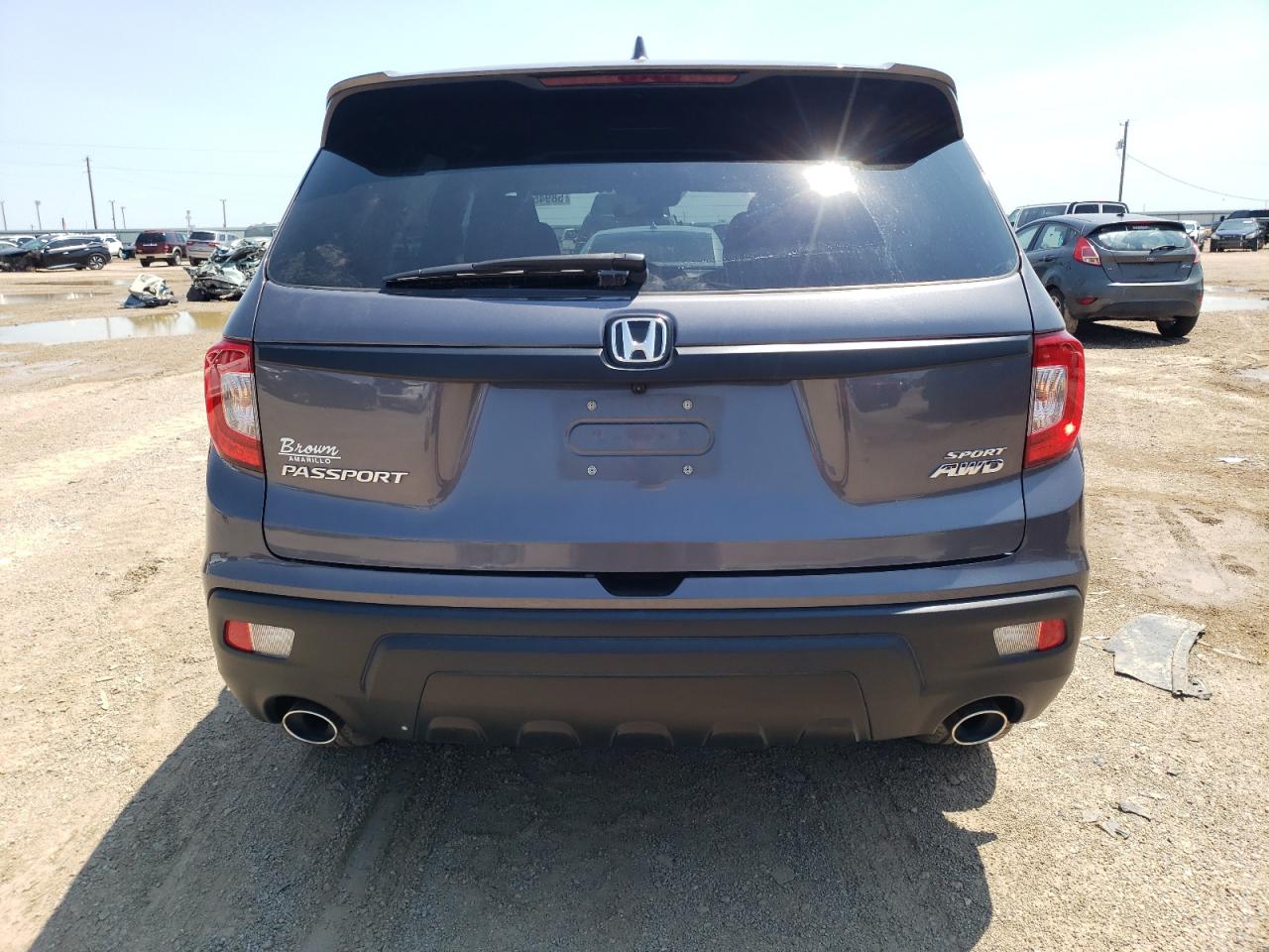 2019 Honda Passport VIN 5FNYF8H25KB027463 Copart auction photo, front end damage thumbnail 6