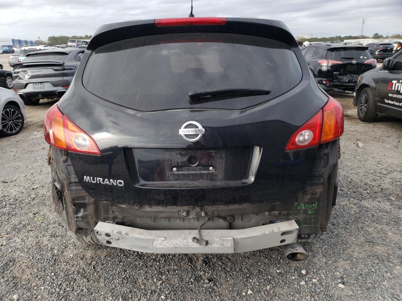 2010 Nissan Murano VIN JN8AZ1MU9AW011918 Copart auction photo, rear end damage thumbnail 6