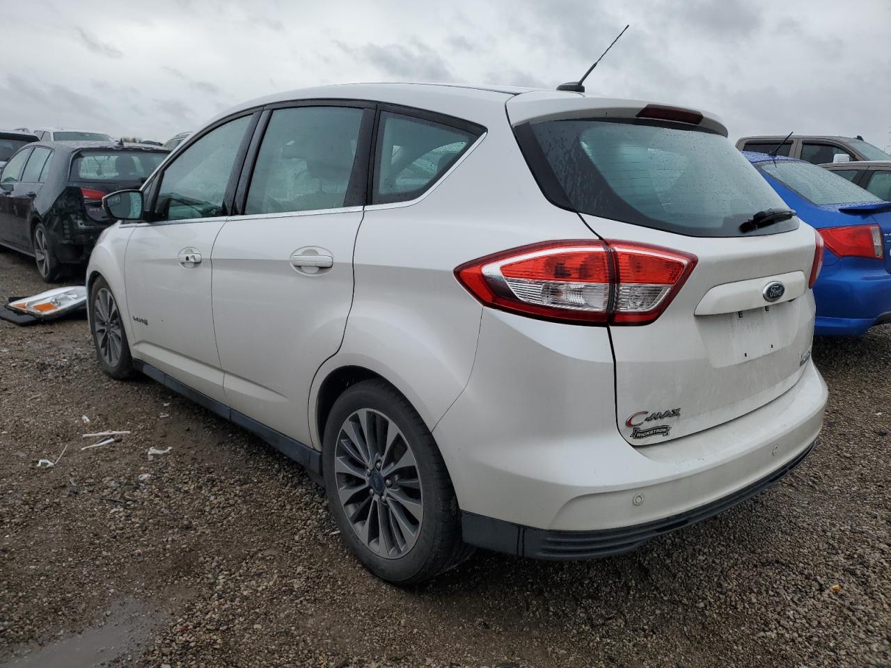 2018 Ford C-MAX VIN 1FADP5DUXJL103553 Copart auction photo, rear end damage thumbnail 2