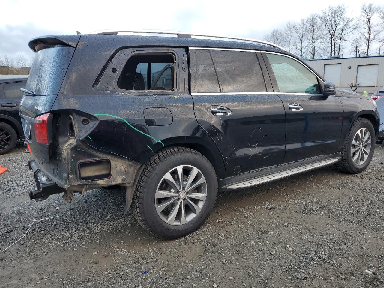 2013 Mercedes-Benz GL-klasse VIN 4JGDF7CE5DA140492 Copart auction photo, rear end / side damage thumbnail 3