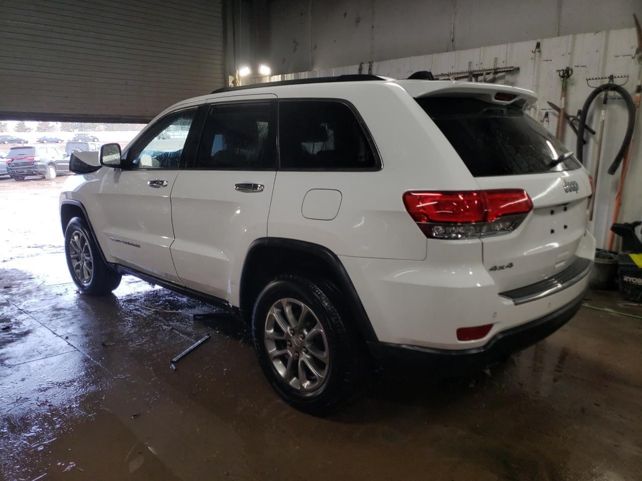 2014 Jeep Grand Cherokee VIN 1C4RJFBG0EC568854 Copart auction photo, front end damage thumbnail 2
