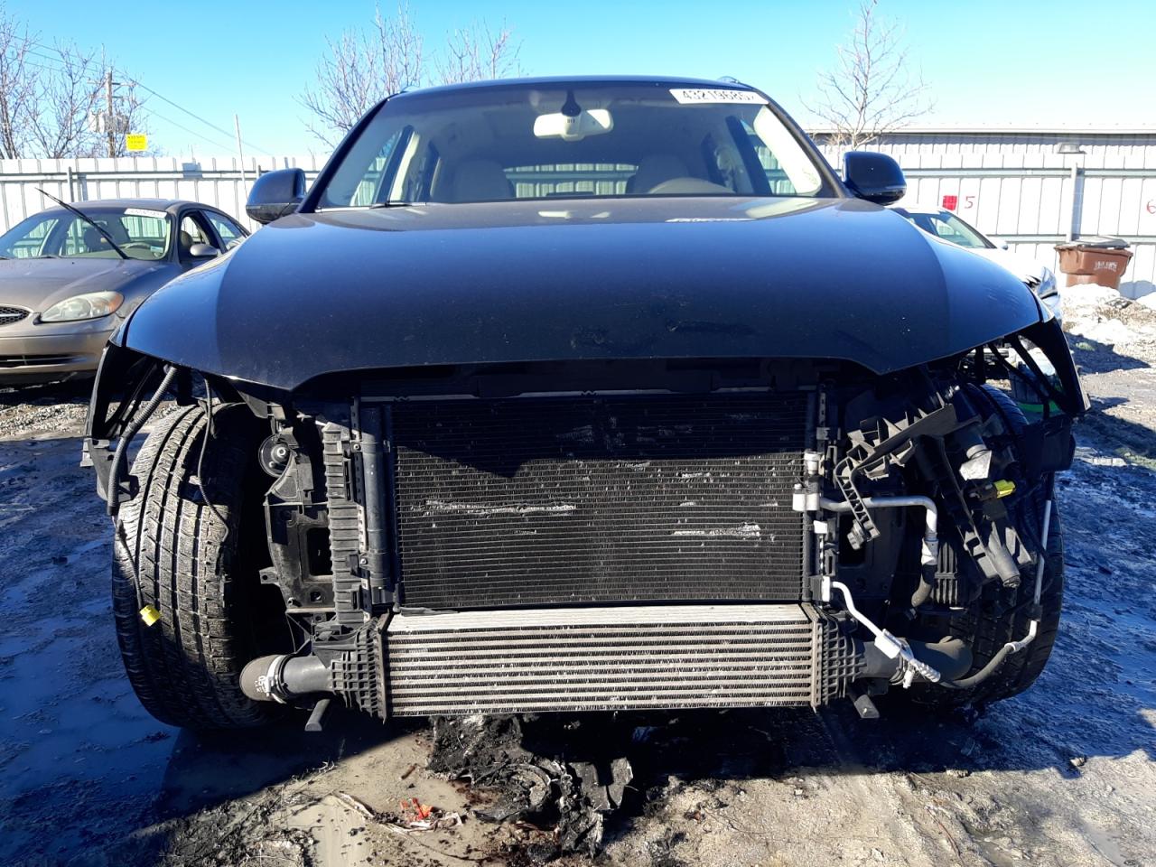 2016 Audi Q5 VIN WA1L2AFP8GA092359 Copart auction photo, front end damage thumbnail 5