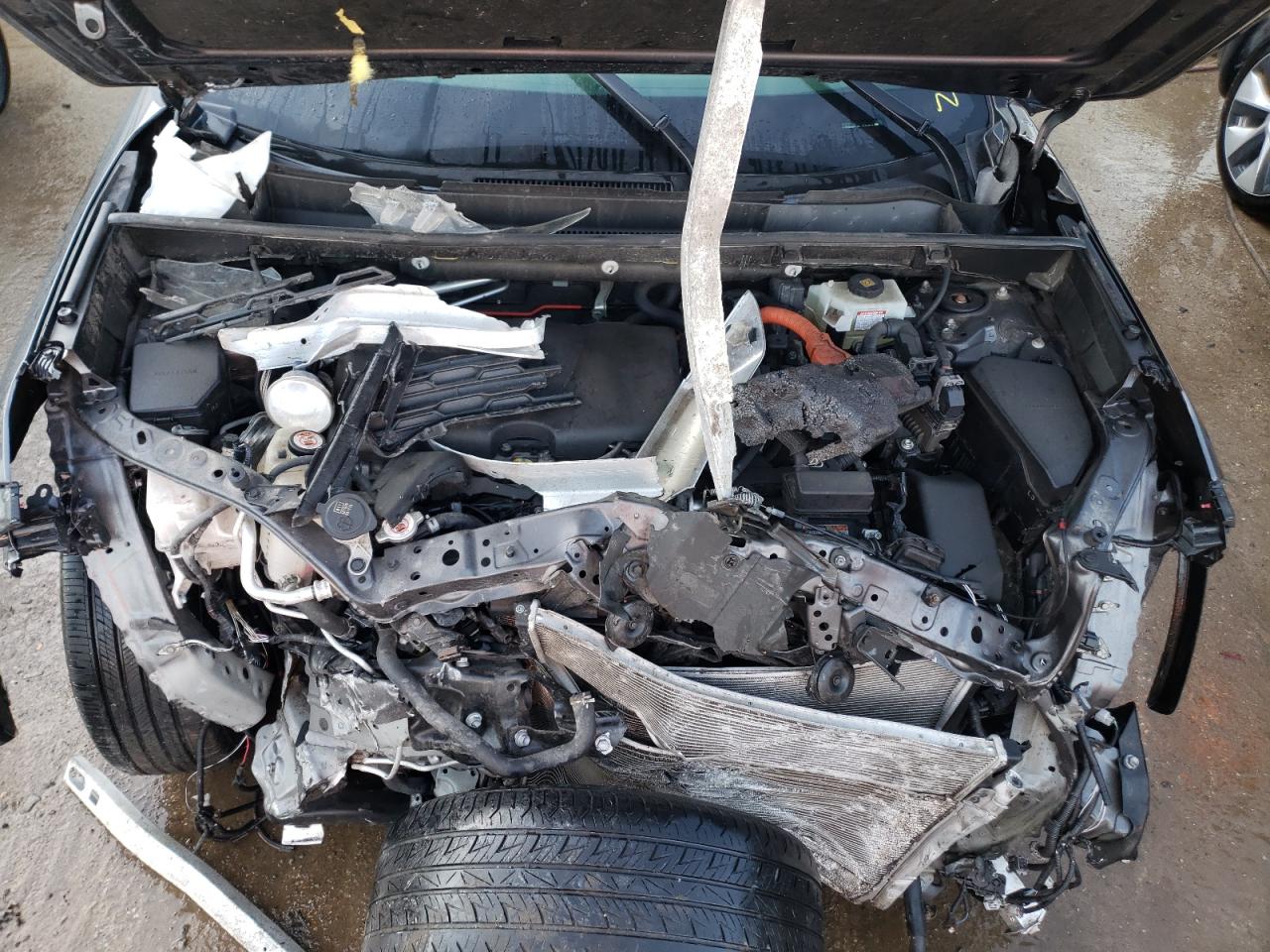 2020 Toyota RAV 4 VIN JTMRWRFV5LJ046919 Copart auction photo, front end damage thumbnail 11