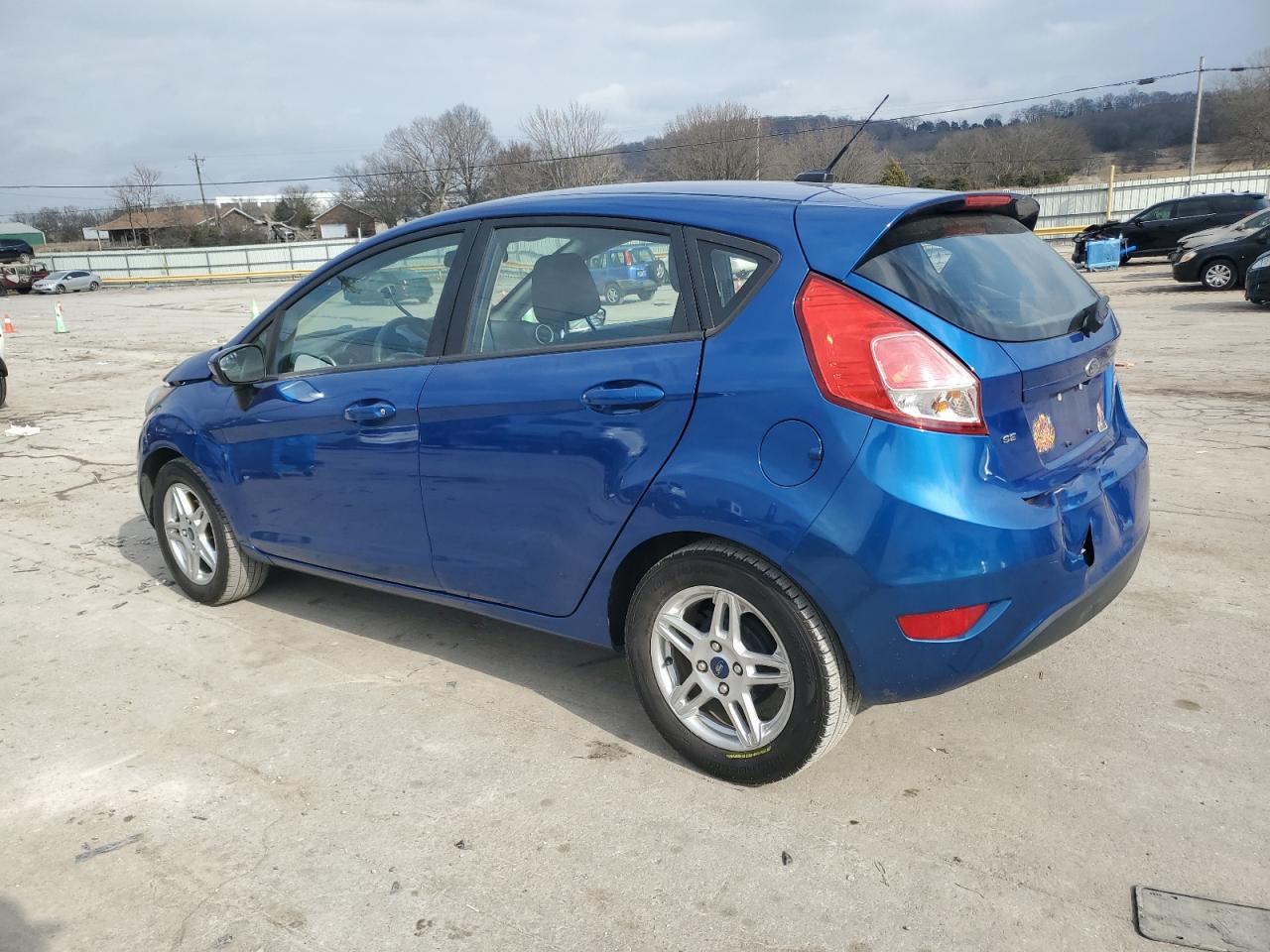 2019 Ford Fiesta VIN 3FADP4EJ4KM157140 Copart auction photo, front end / minor dent/scratches damage thumbnail 2