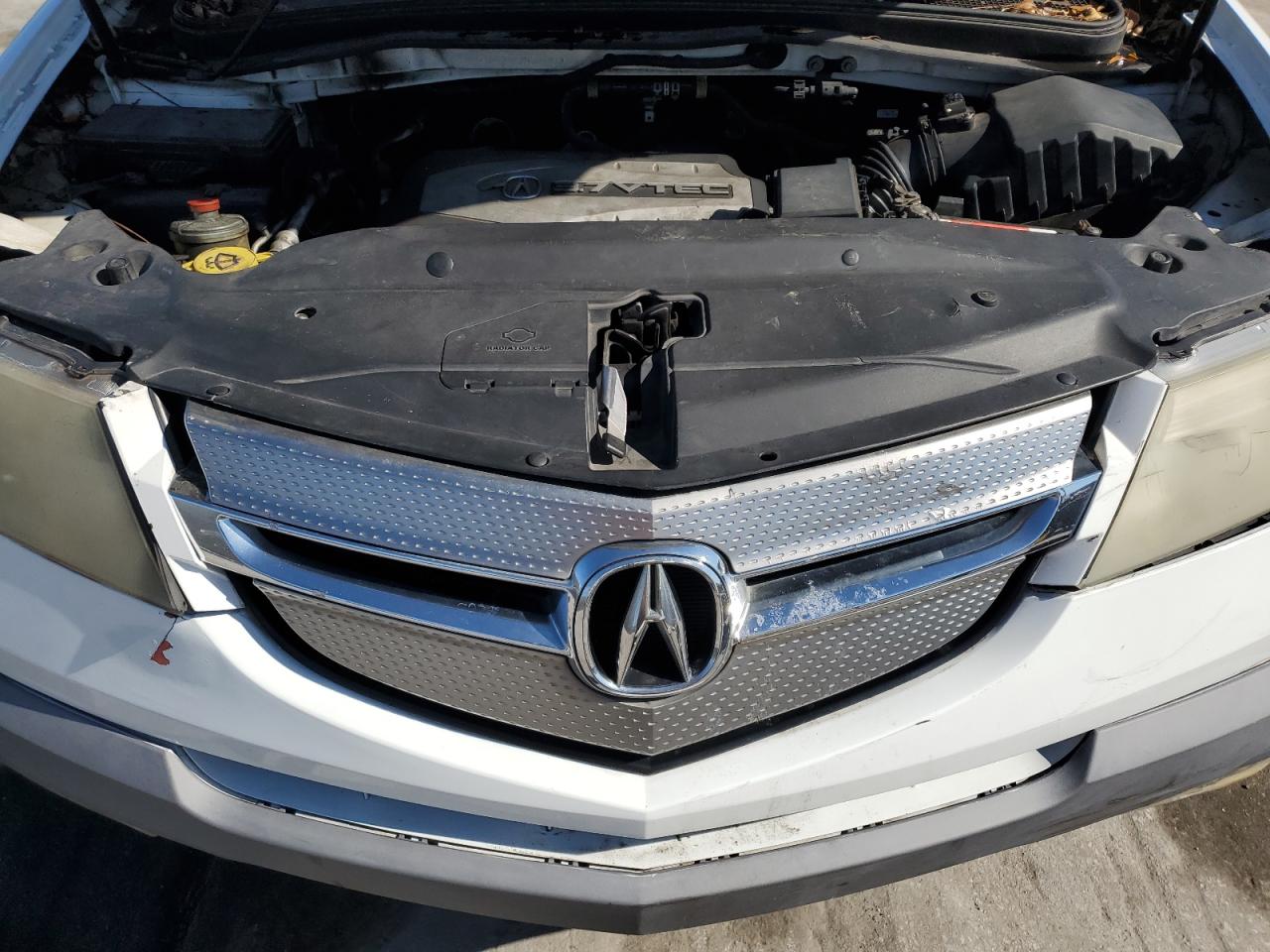 2007 Acura MDX VIN 2HNYD28827H505874 Copart auction photo, rear end / front end damage thumbnail 12