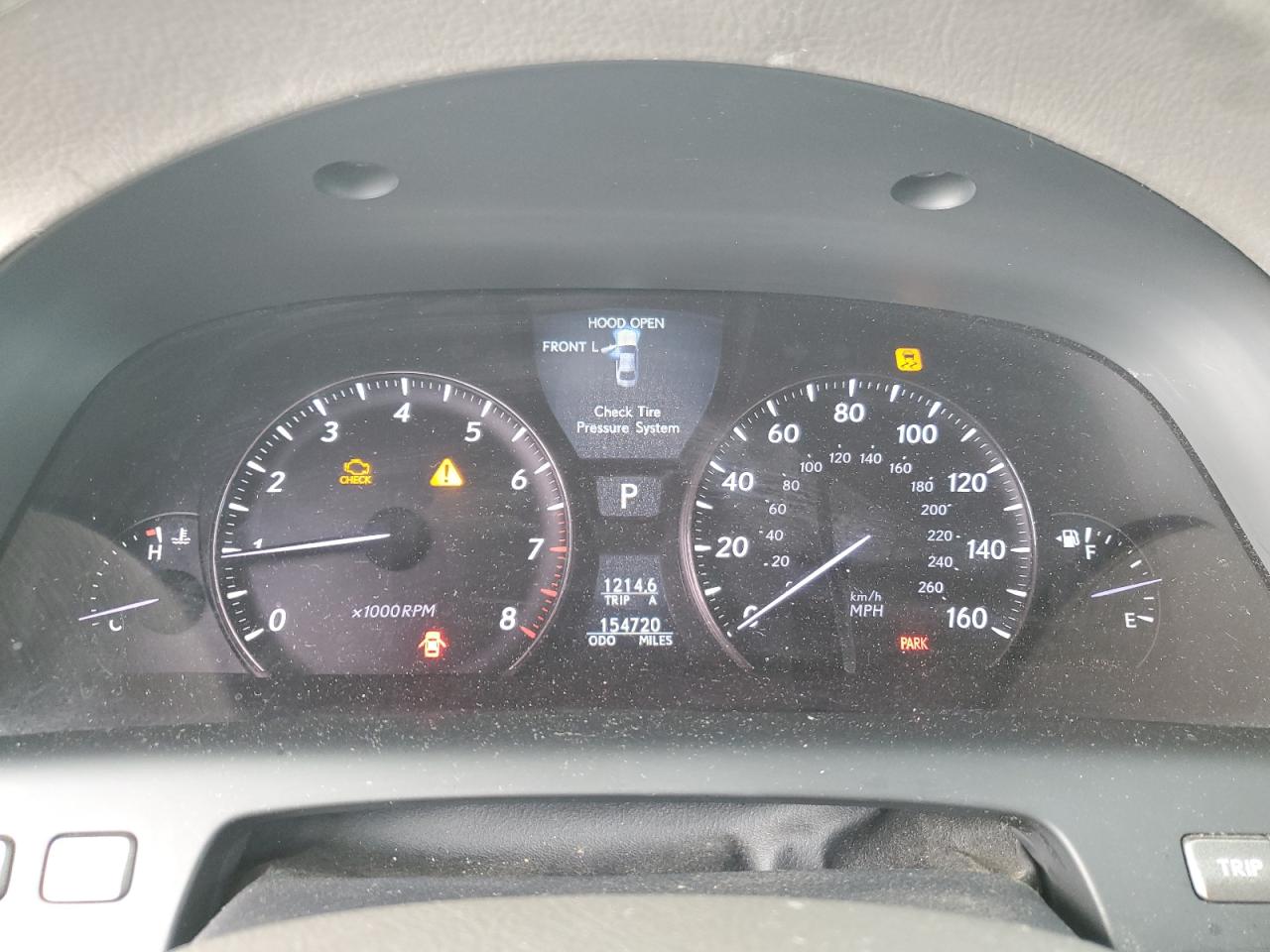 2007 Lexus LS VIN JTHGL46F075013223 Copart auction photo, rear end / mechanical damage thumbnail 9