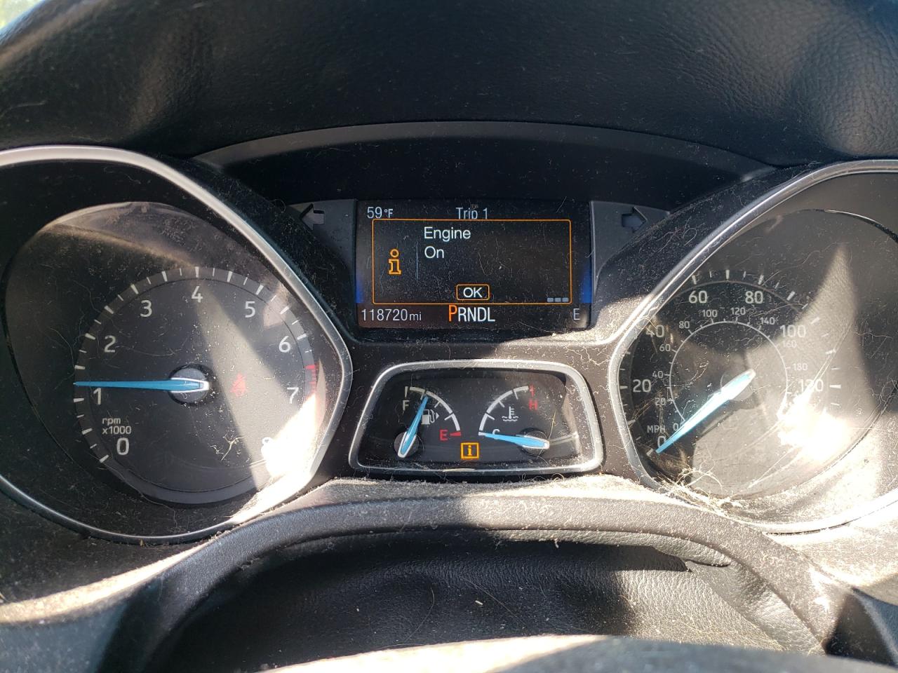 2018 Ford Focus VIN 1FADP3F22JL262194 Copart auction photo, front end / undercarriage damage thumbnail 9