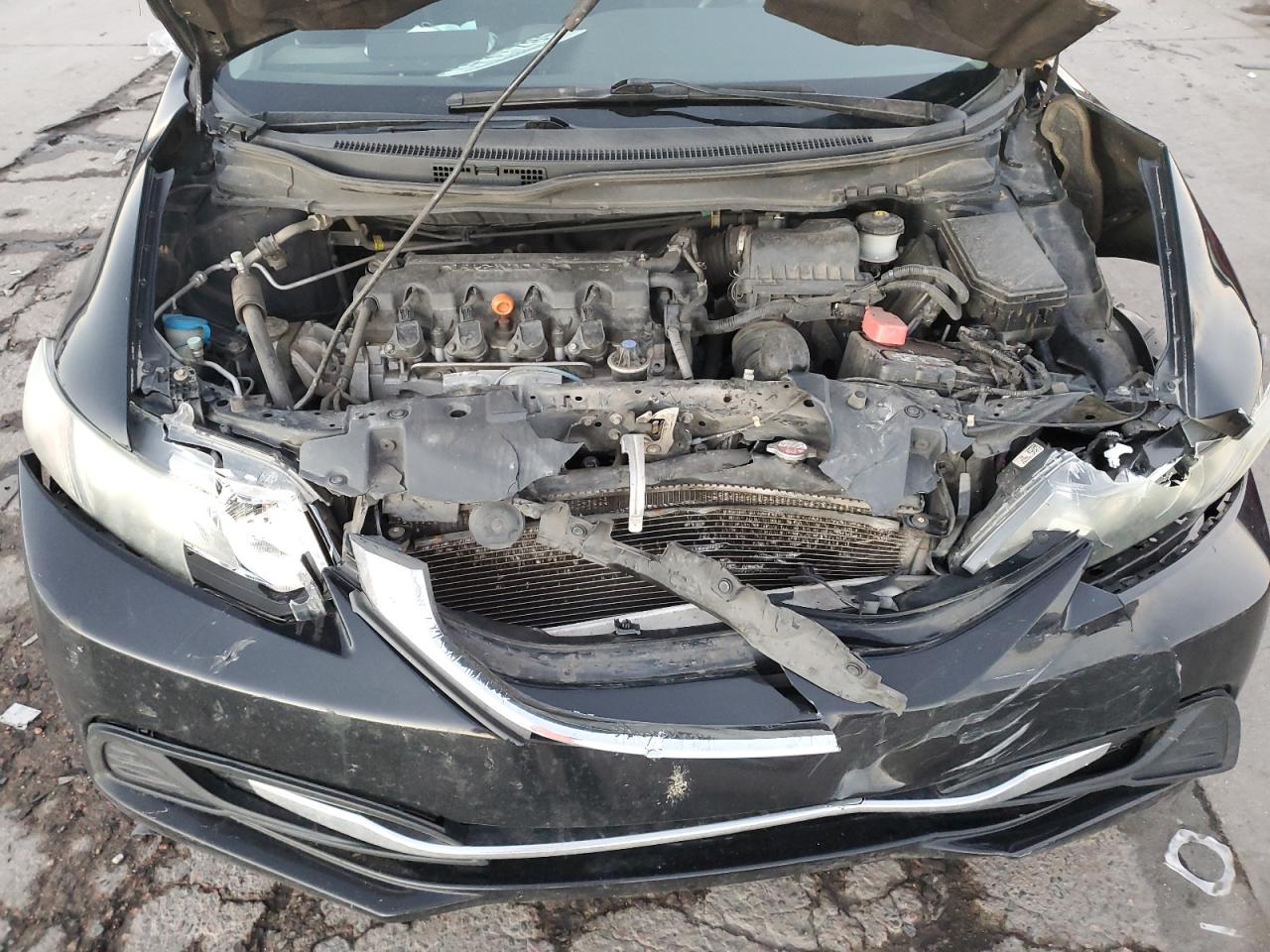 2015 Honda Civic VIN 19XFB2F5XFE079485 Copart auction photo, front end / hail damage thumbnail 11