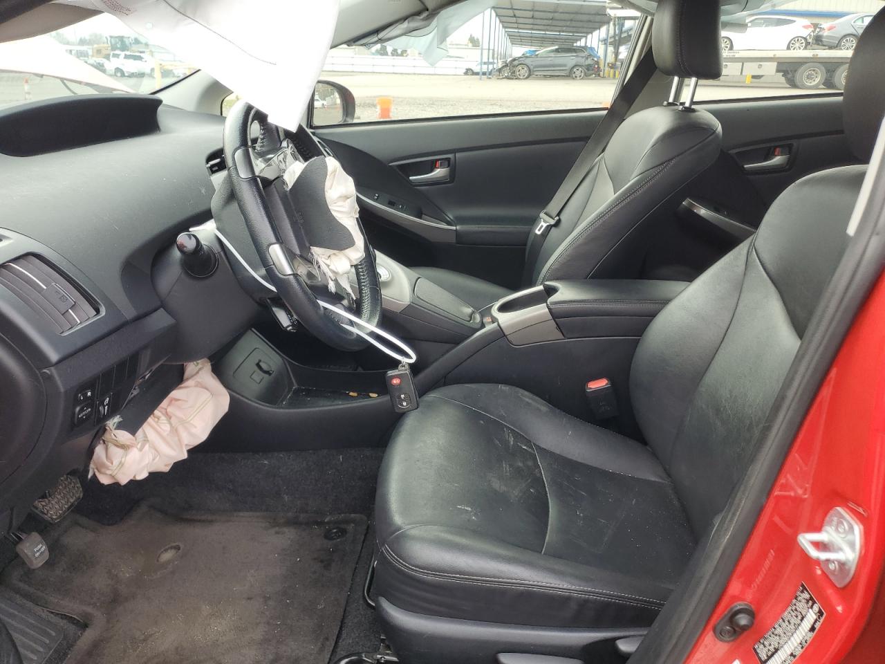 2015 Toyota Prius VIN JTDKN3DU3F0413175 Copart auction photo, front end damage thumbnail 7