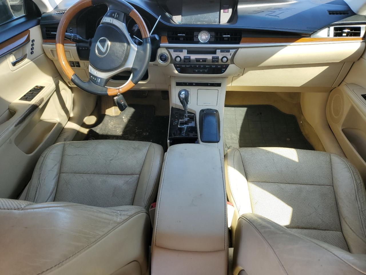 2013 Lexus ES VIN JTHBW1GG6D2021167 Copart auction photo, rear end damage thumbnail 8