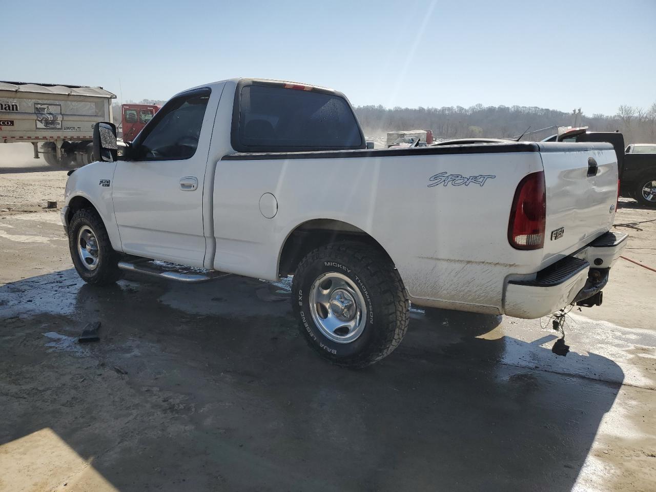 2001 Ford F-150 VIN 1FTZF17211NB16797 Copart auction photo, front end / side damage thumbnail 2