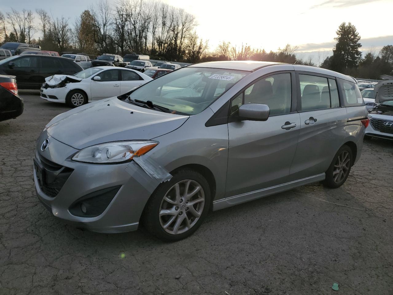 2012 Mazda 5 VIN JM1CW2CL0C0125128