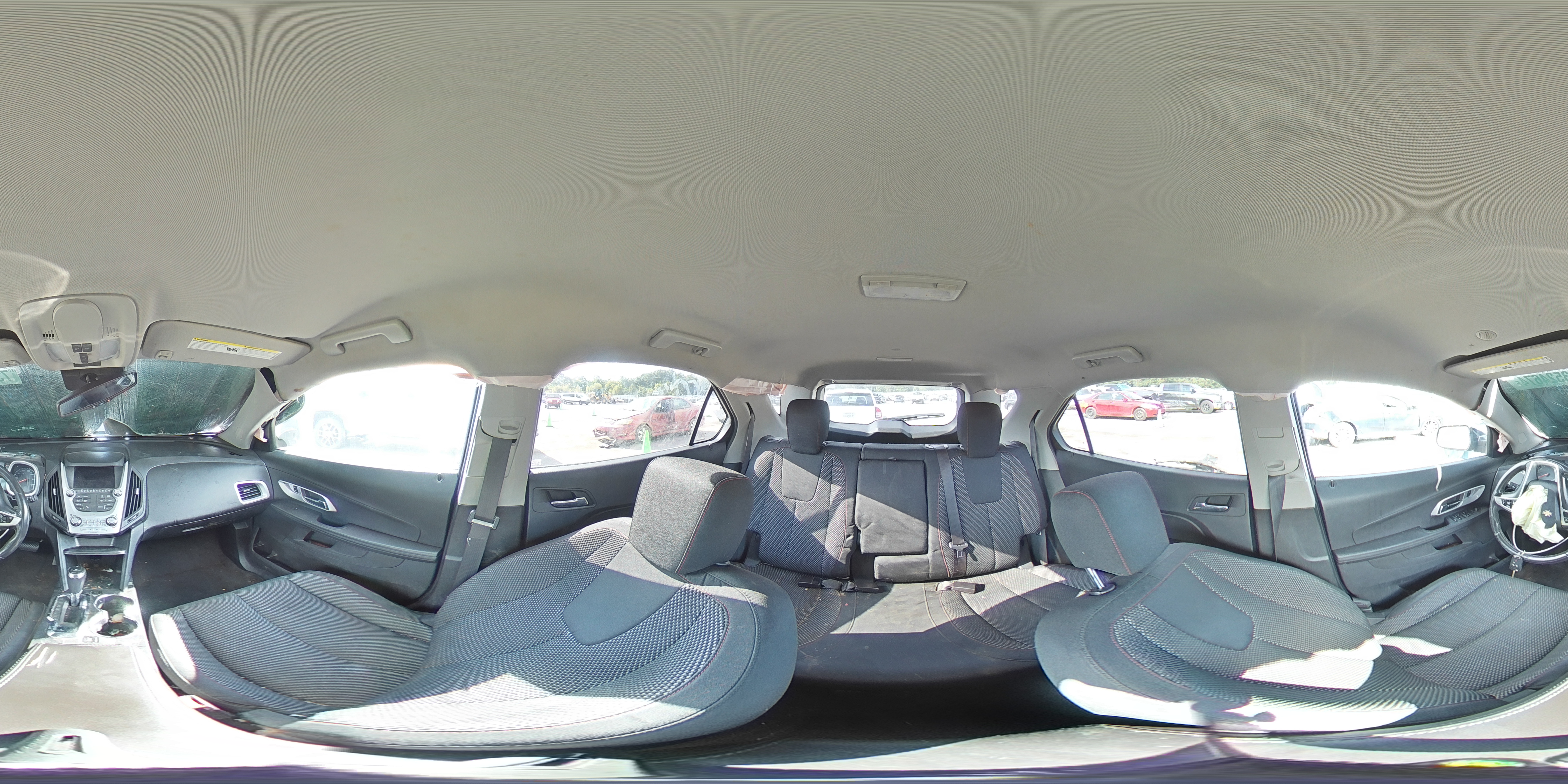 2016 Chevrolet Equinox VIN 2GNFLFEK5G6233542 Copart auction photo, front end / side damage thumbnail 14