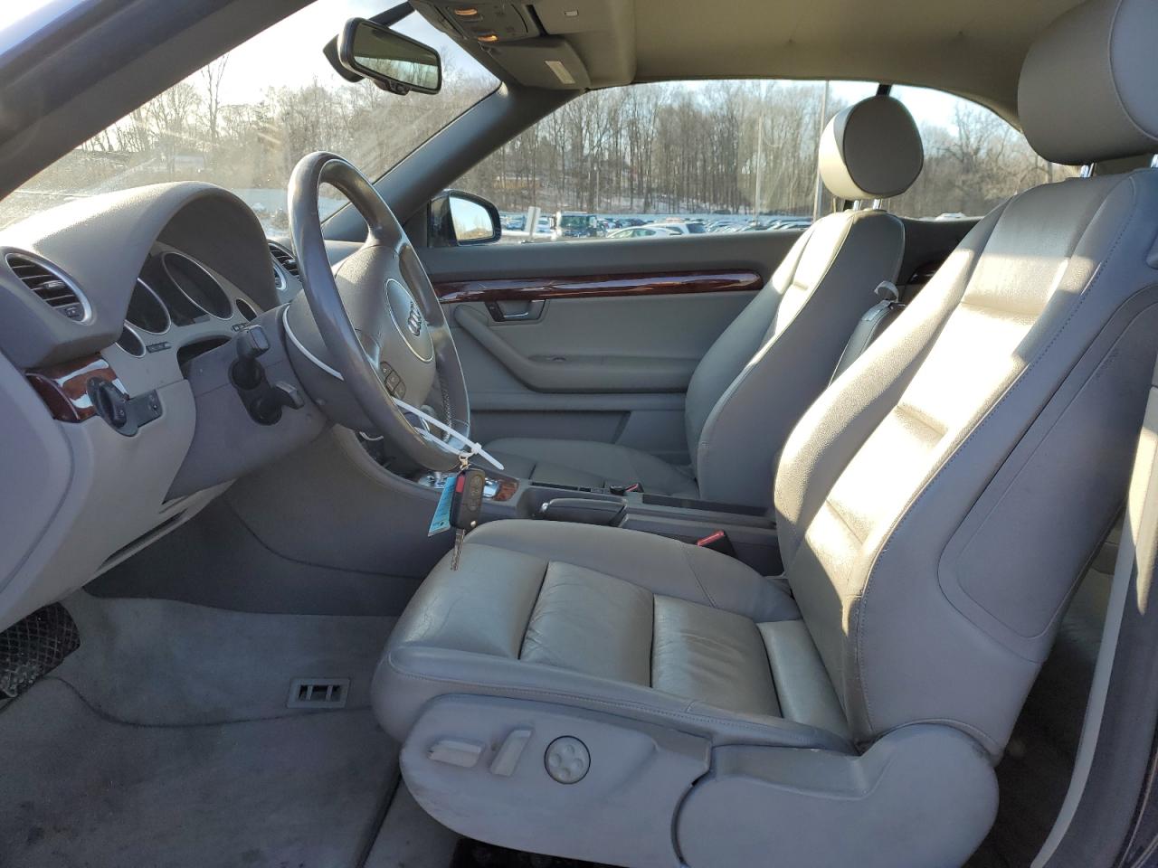 2005 Audi A4 VIN WAUDT48H75K007160 Copart auction photo, front end / minor dent/scratches damage thumbnail 7