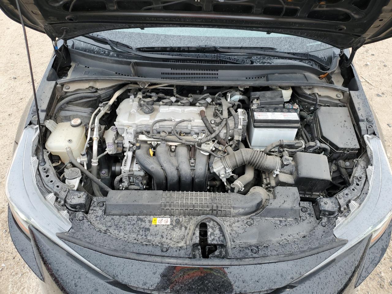 2020 Toyota Corolla VIN 5YFEPRAE9LP109096 Copart auction photo, side / rear end damage thumbnail 12
