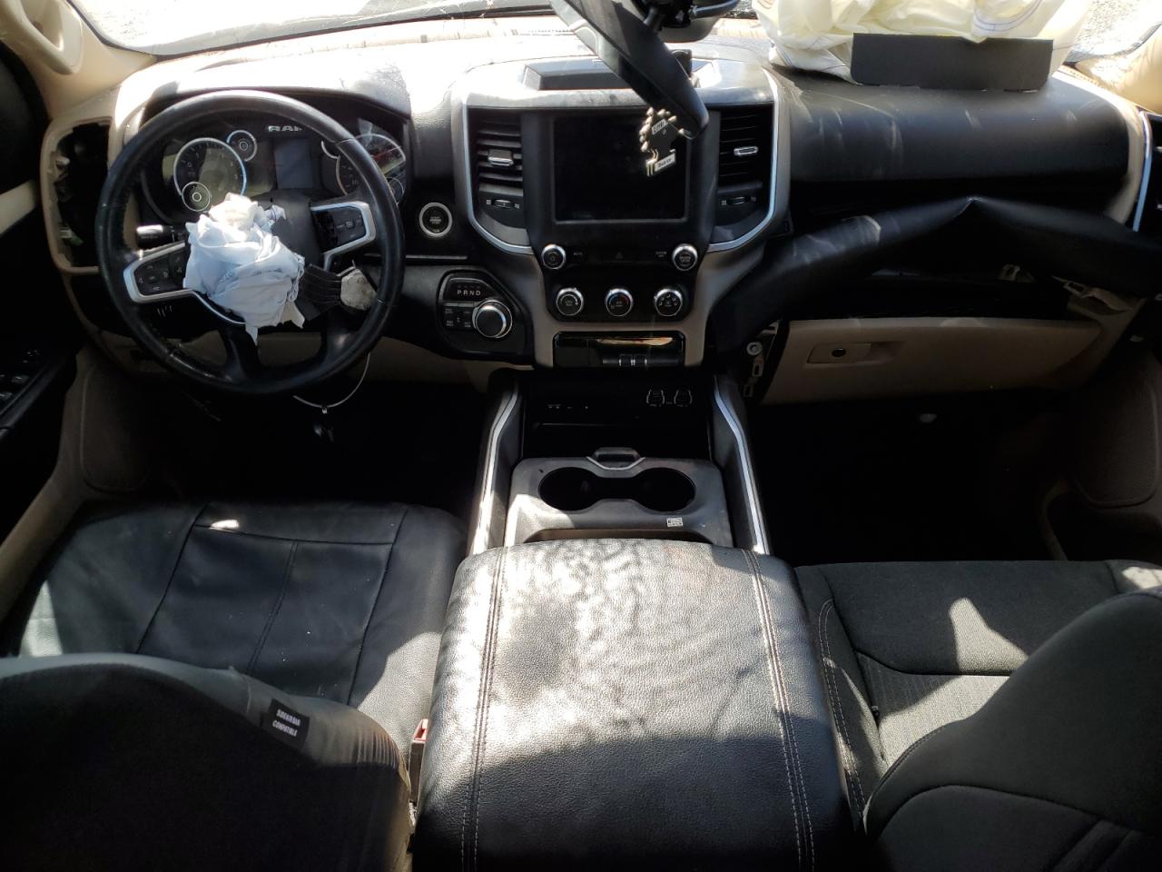 2019 RAM 1500 VIN 1C6SRFBT2KN918161 Copart auction photo, front end / side damage thumbnail 8