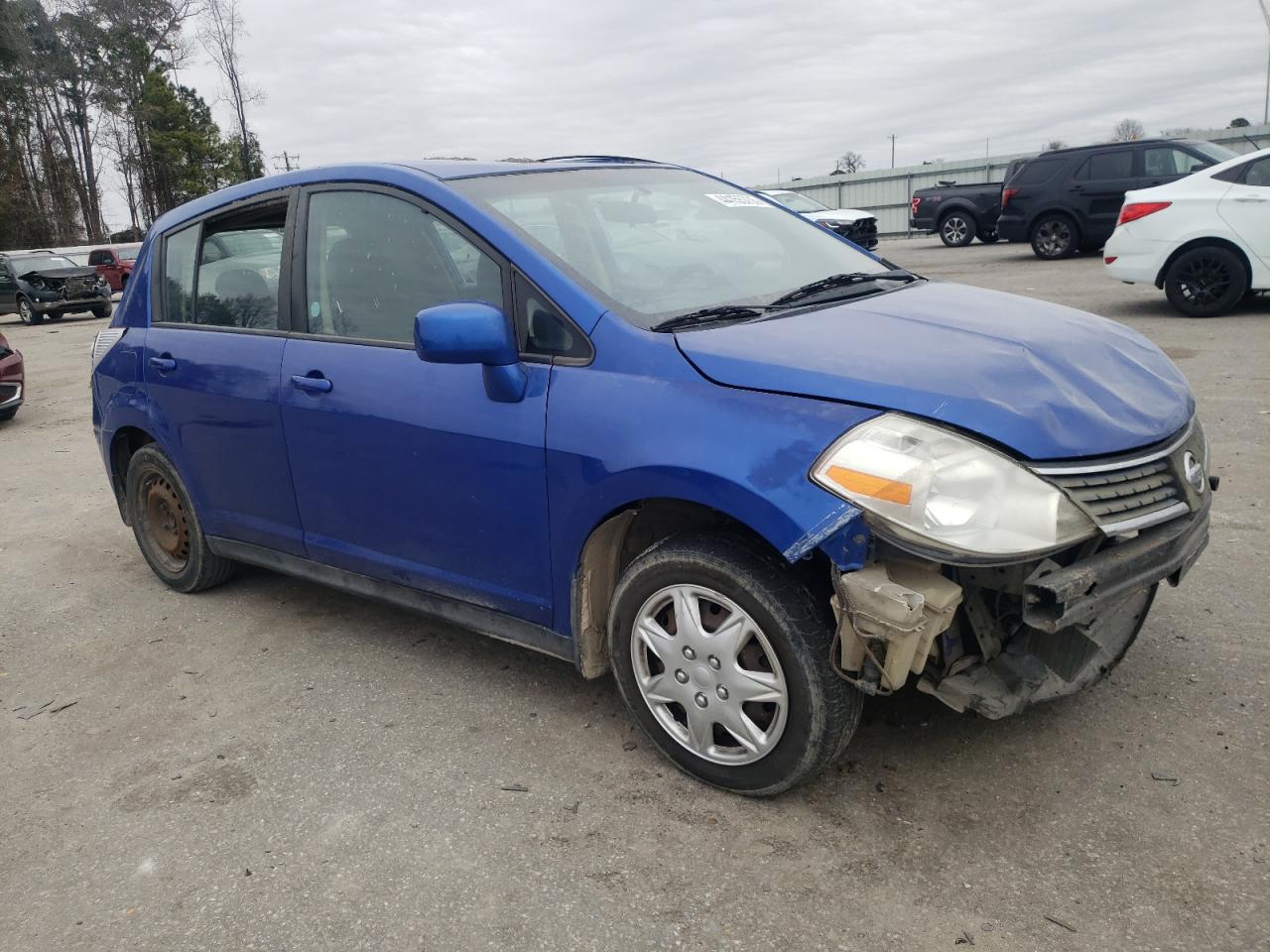 2009 Nissan Versa VIN 3N1BC13E59L500641 Copart auction photo, mechanical / rollover damage thumbnail 4