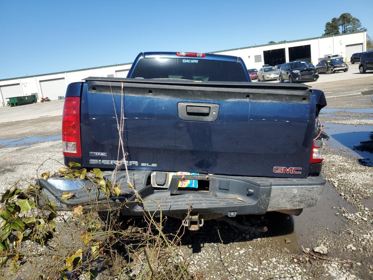 2009 GMC Sierra VIN 3GTEC230X9G196297 Copart auction photo, all over damage thumbnail 6