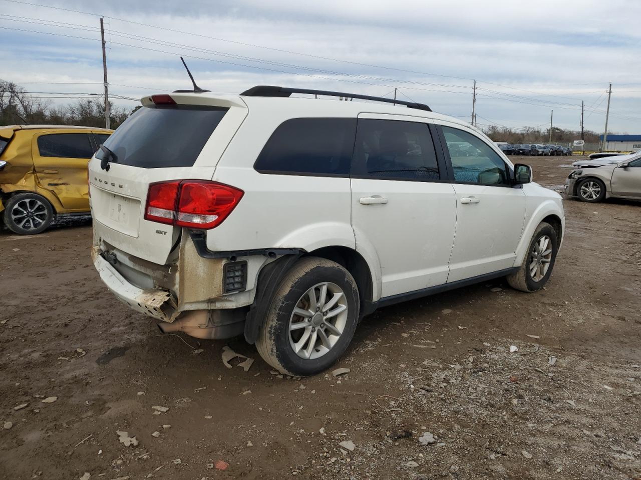 2015 Dodge Journey VIN 3C4PDCBB1FT747590 Copart auction photo, rear end / front end damage thumbnail 3