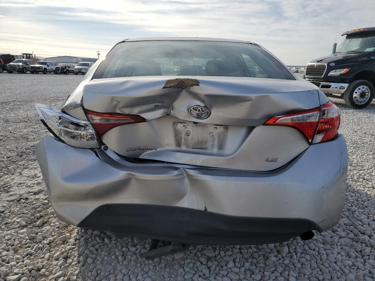 2015 Toyota Corolla VIN 5YFBURHE1FP310111 Copart auction photo, all over damage thumbnail 6